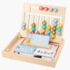 Double-Sided Montessori Flash Cards – Pictures and Words on One Side, Math Challenges on the Other